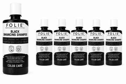 Shampoo Matizador Negro 6 Piezas Mayoreo + 6 Réplicas Gratis + Envío Gratis