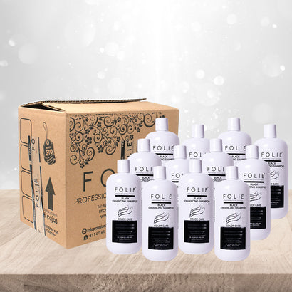 Shampoo Matizador Negro LT 12 Piezas Mayoreo + 12 Réplicas Gratis + Envío Gratis