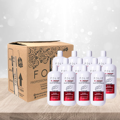 Shampoo Matizador Rojo LT 12 Piezas Mayoreo + 12 Réplicas Gratis + Envío Gratis