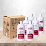 Shampoo Matizador Rojo LT 6 Piezas Mayoreo + 6 Réplicas Gratis + Envío Gratis