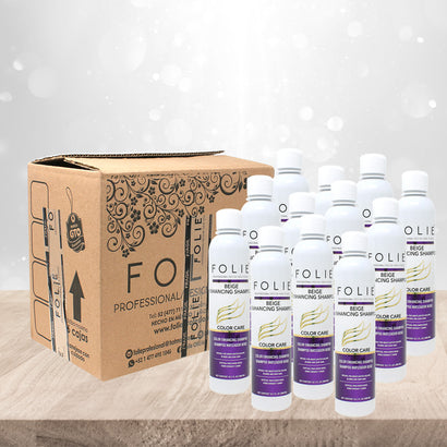 Shampoo Matizador Beige 12 Piezas Mayoreo + 12 Réplicas Gratis + Envío Gratis