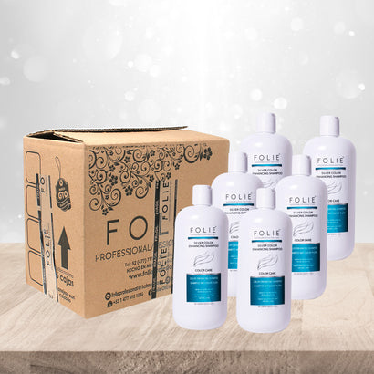 Shampoo Matizador Plata LT 6 Piezas Mayoreo + 6 Réplicas Gratis + Envío Gratis