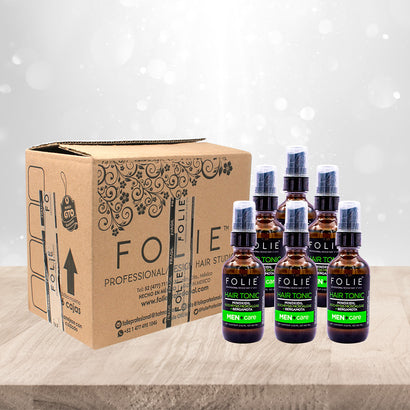 FOLIE Minoxidil hair tonic, Crecimiento capilar 6 Piezas Mayoreo + 6 Réplicas Gratis